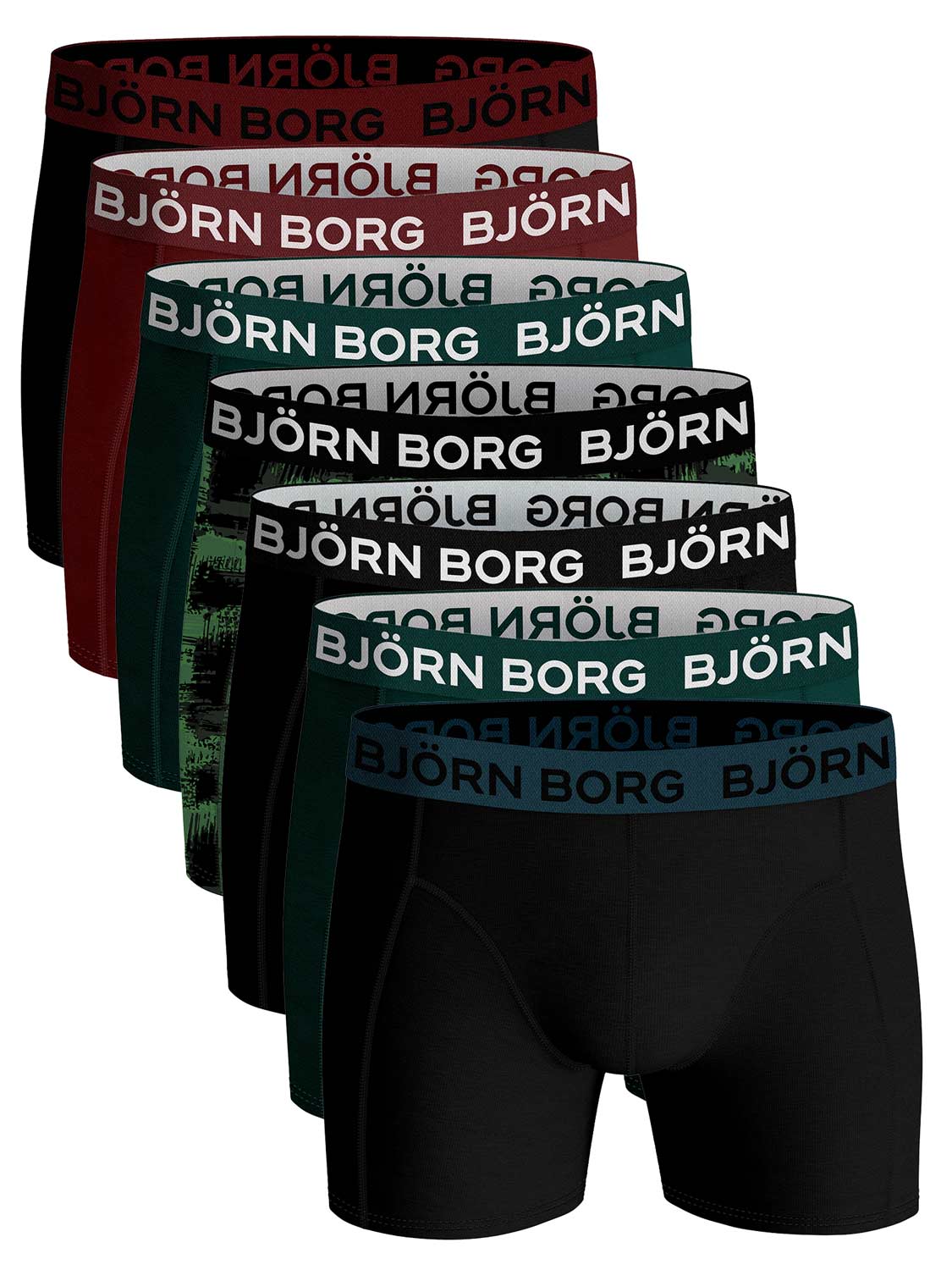Ess. Cotton Shorts - 7 pack