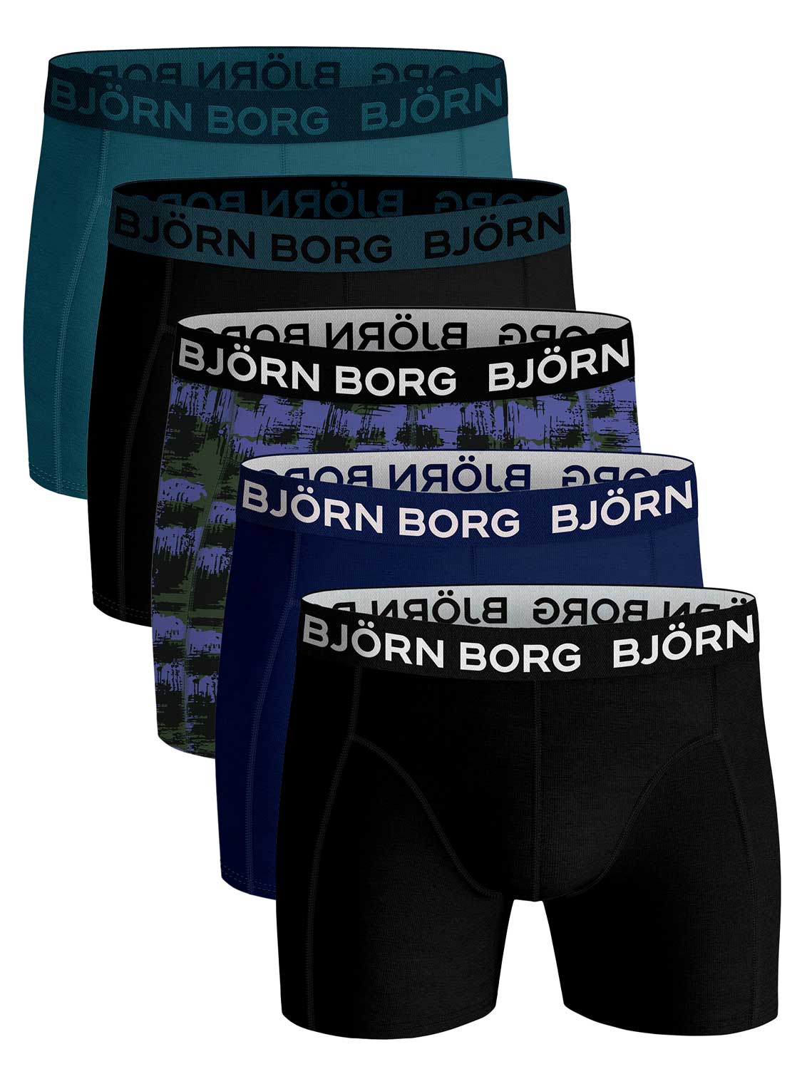 Ess. Cotton Shorts - 5 pack
